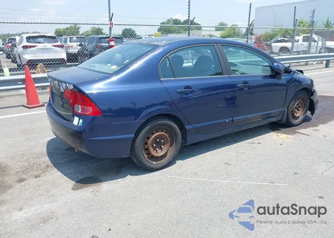 2008 Honda Civic Lx from USA, damaged, VIN 1HGFA16598L067501